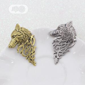 Wolf Brooch Vintage Punk Unisex