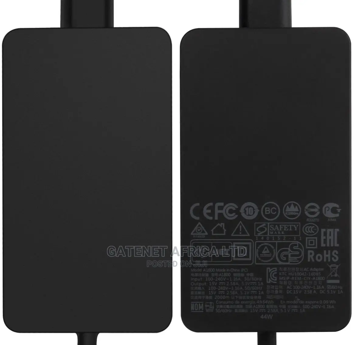 Microsoft Surface Pro X 8 7 6 5 4 Laptop Go Adapter Charger