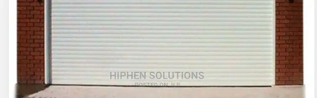 Aluminum Remote Control Rolling Garage Door BY HIPHEN SOLUTIONS LTD