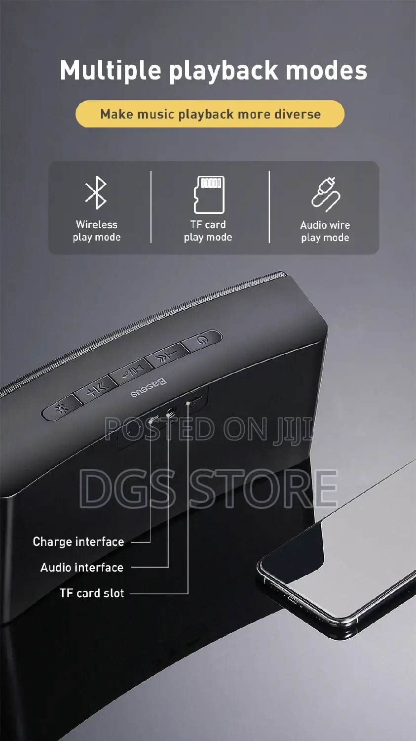 Baseus Encok Bluetooth Speaker E08