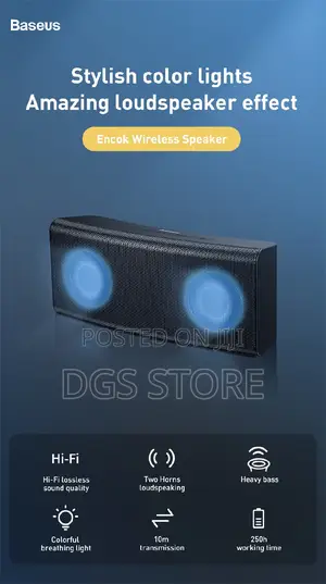 Baseus Encok Bluetooth Speaker E08