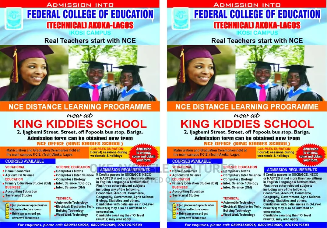 NCE Distance Learning Programme