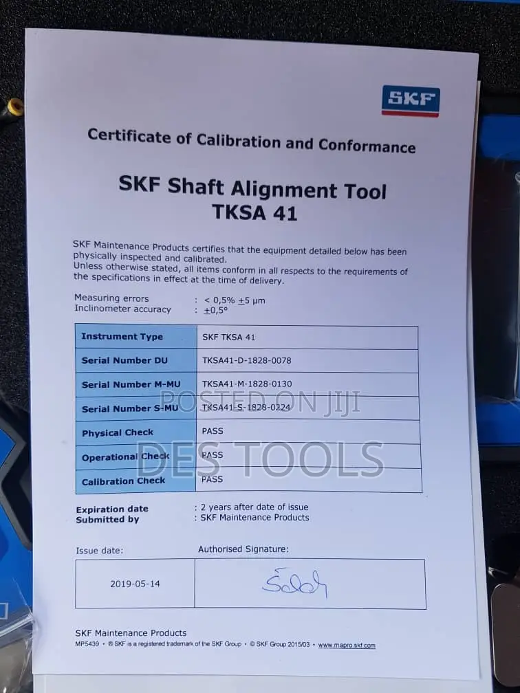 SKF TKSA 41 Laser Shaft Alignment Tool