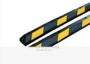 Black And Yellow Wheel Stopper By Hs