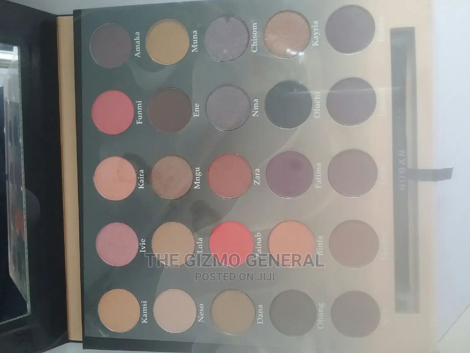 Nuban Beauty Intensified Eyeshadow Palette