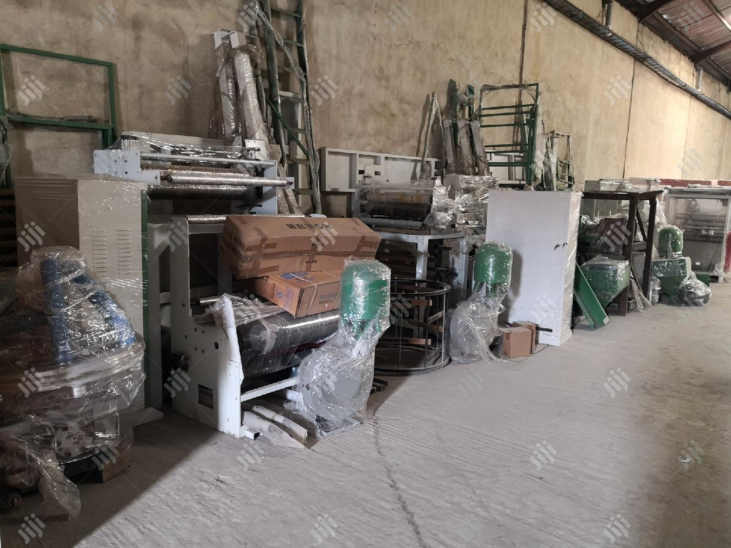 Nylon Machines Setup.