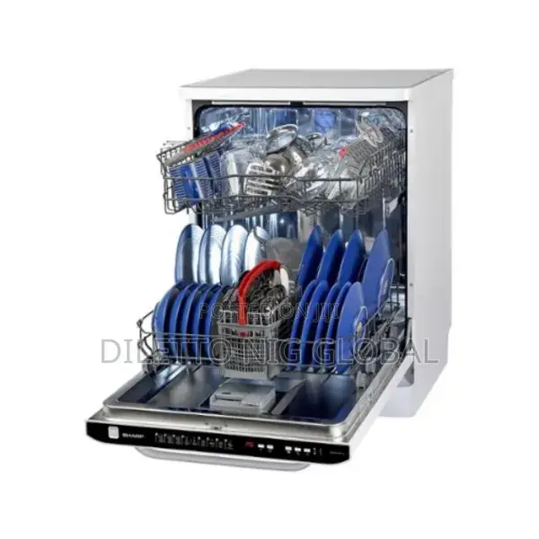 Sharp Full-Size Dishwasher Qw-Dx41f47w