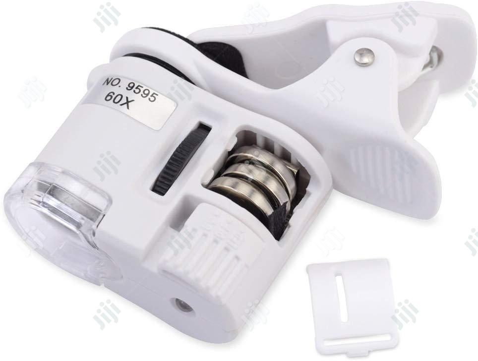 Clip Cell Phone 60x Magnifier Microscope
