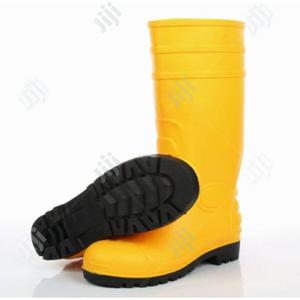 Steel Toe Safety Yellow Rainboot