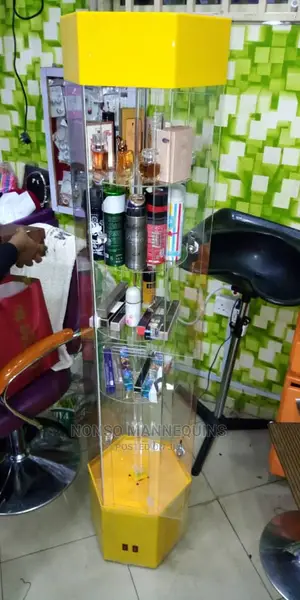 Multi Purpose Jewelries Rotating Showglass Display