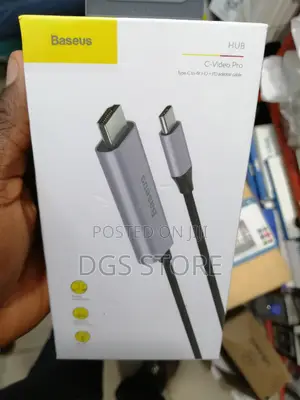 Baseus C-Video Pro Hub Type C to HD+PD Adapter Cable