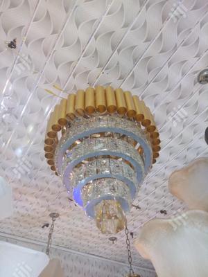 3 Colours Dubai Led Crystal Chandelier