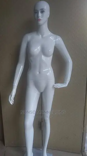 Face Clothes Fashion Display Fibre Mannequin White Colour