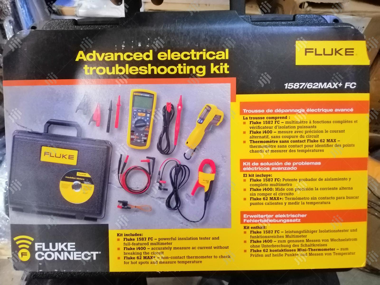 Fluke 1587FC/62MAX+KIT Advanced Electrical Troubleshooting Kit