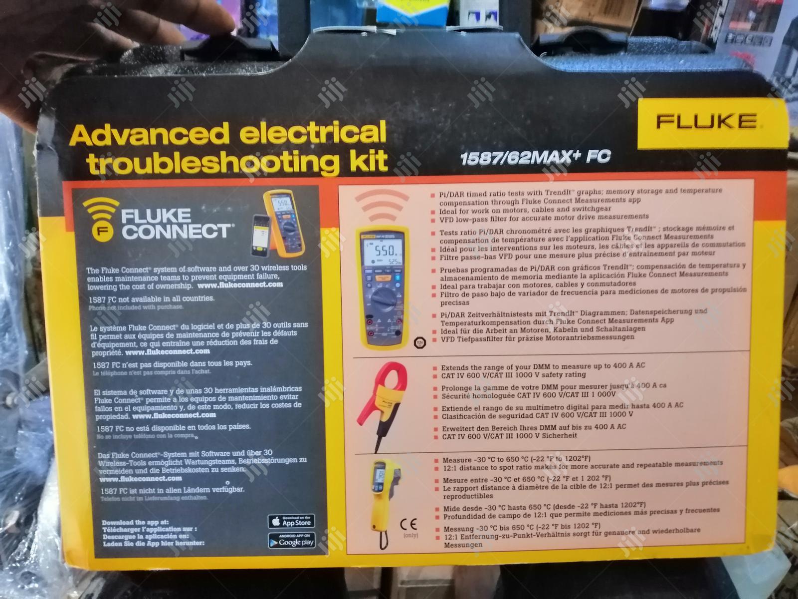 Fluke 1587FC/62MAX+KIT Advanced Electrical Troubleshooting Kit