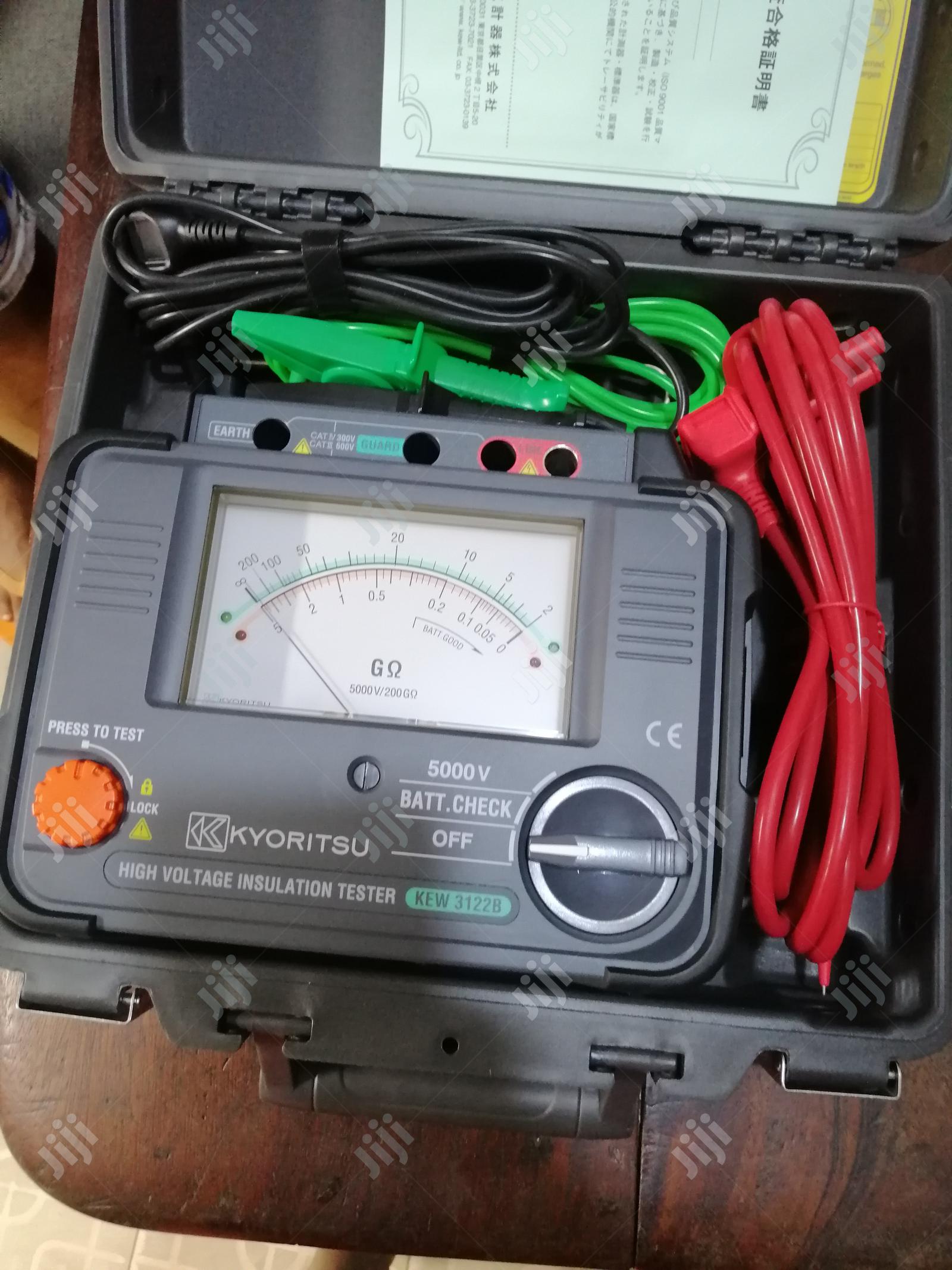 Kyoritsu KEW3122B High Voltage Insulation Tester