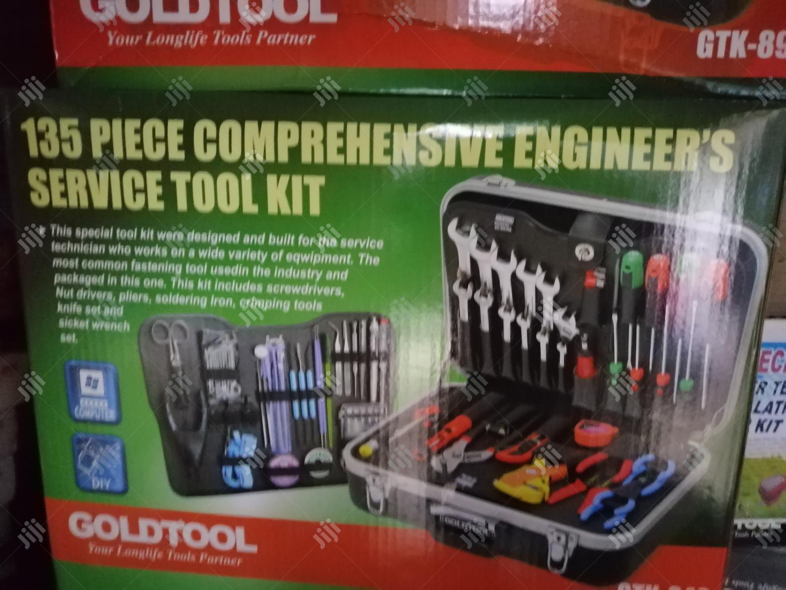 135pcs Comprehensive Engineer's Service Tools Kit