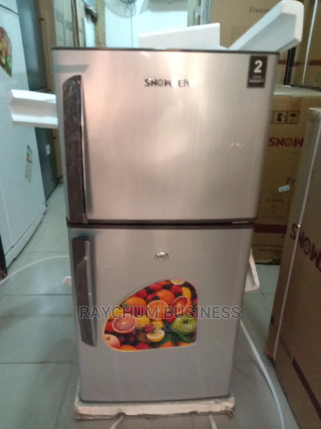 Snowseat Double Door Fridge Model 158