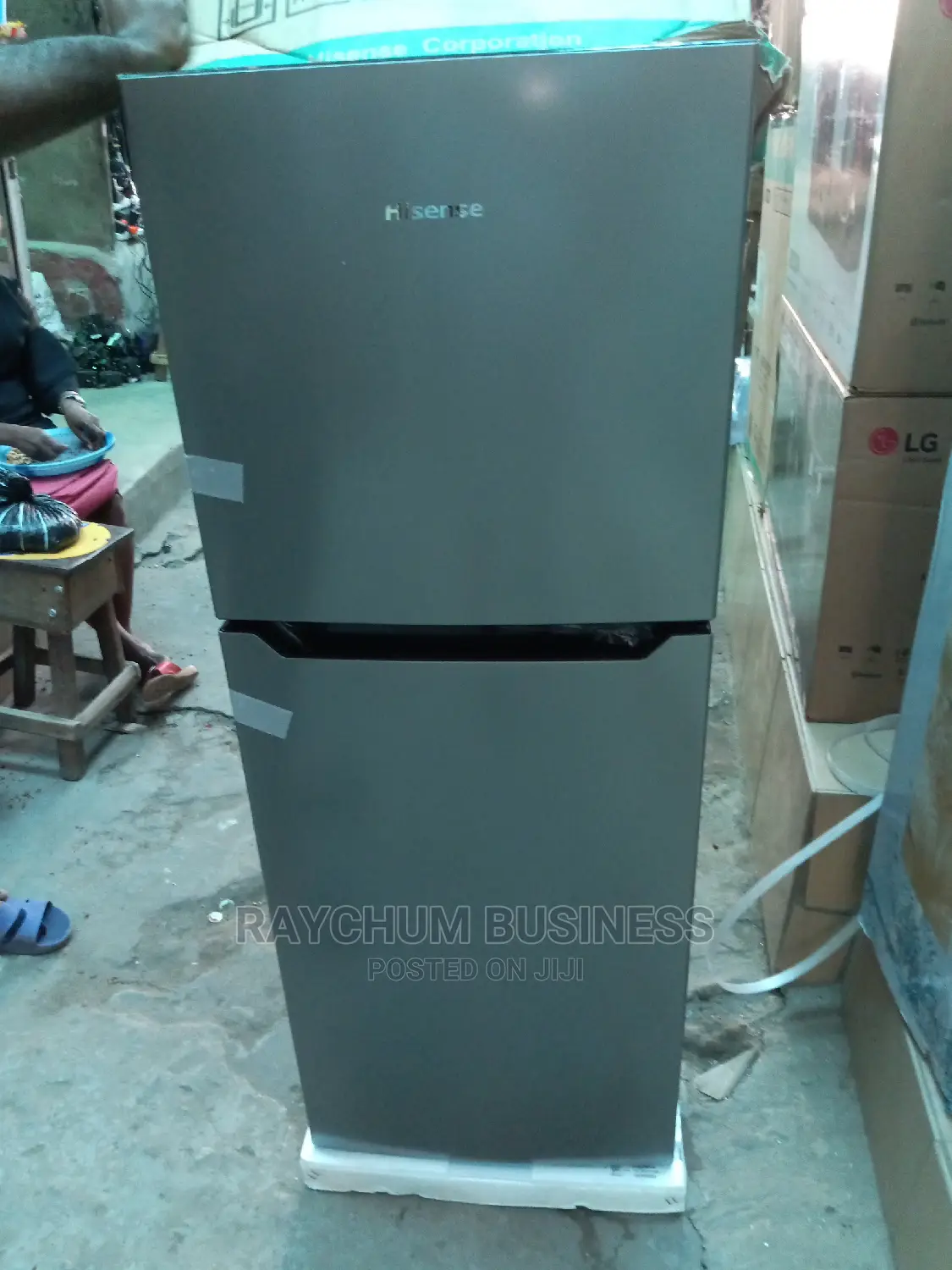 Hisense Double Door Refrigerator