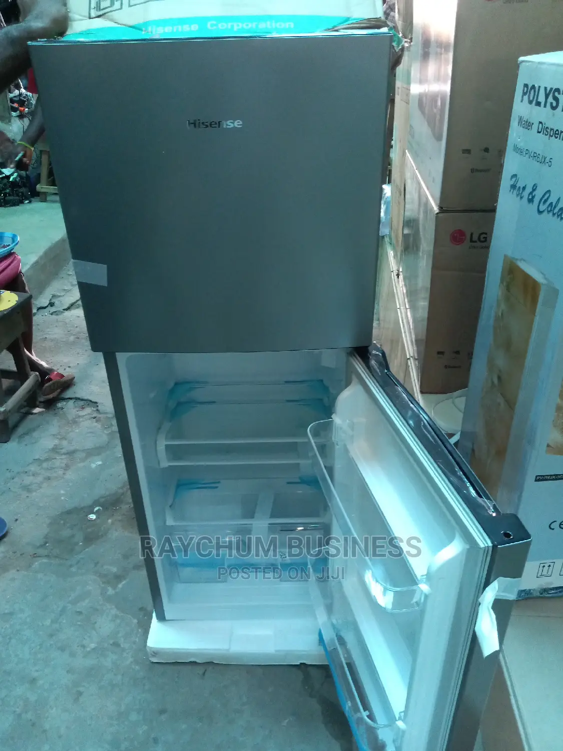 Hisense Double Door Refrigerator