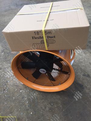 18” Portable Extractor Fan With 5m Hose