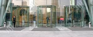 Automatic Revolving Door Installation In Victoria Island