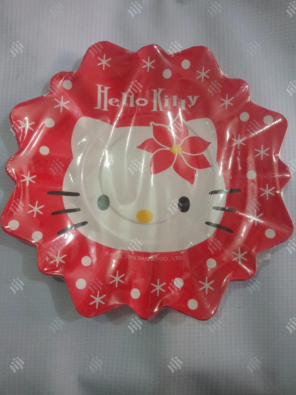Hello Kitty Disposable Plates