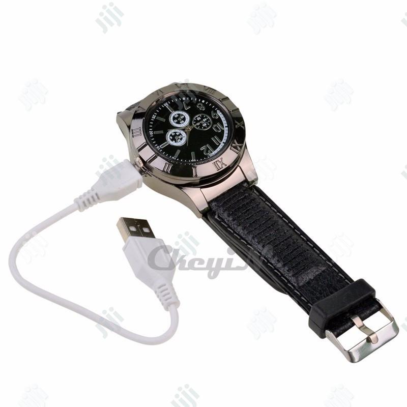 Quality Leather Lighter Watch