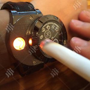 Quality Leather Lighter Watch