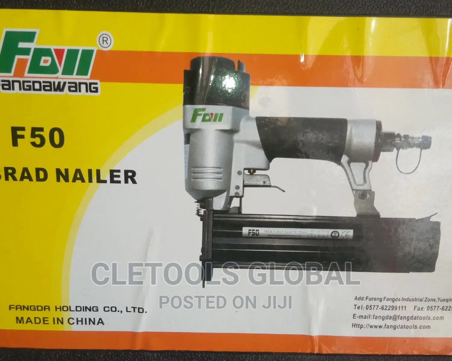 Pneumatic Nail Stapler T50