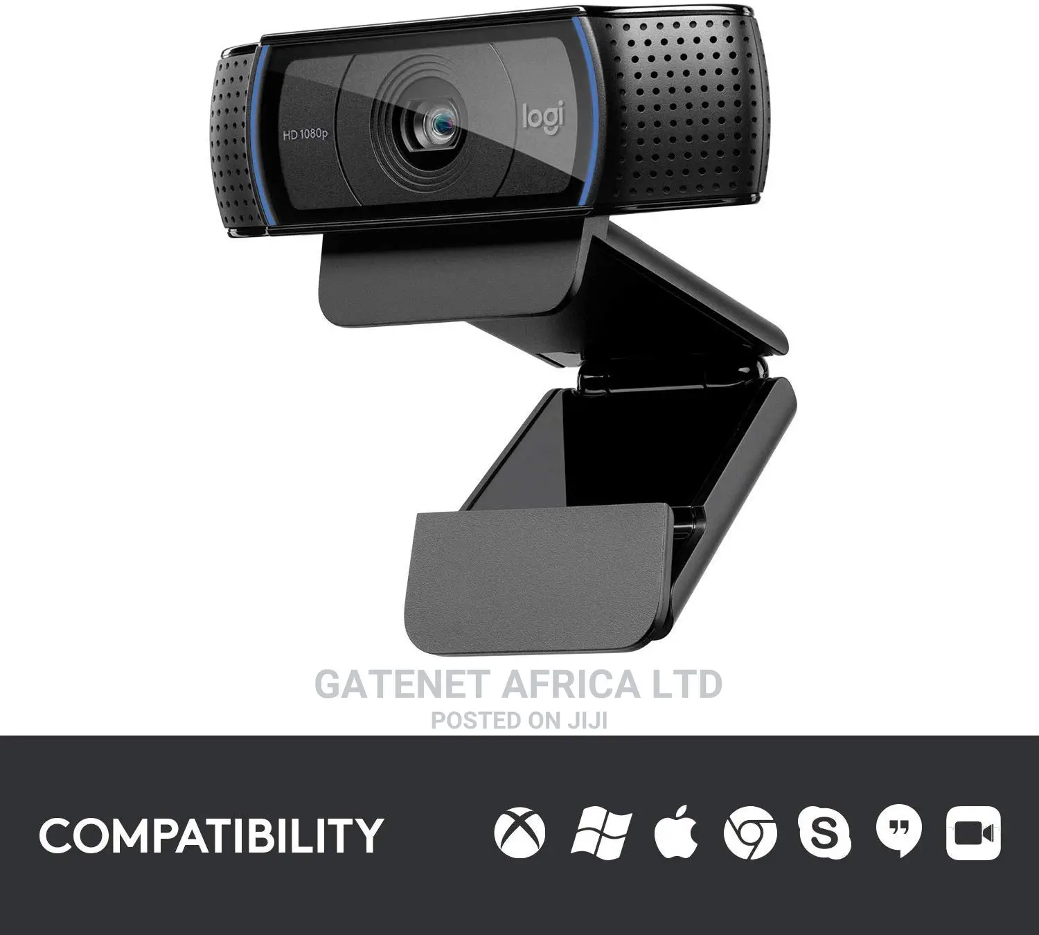 Logitech Hd Pro Webcam C920 Video Callng Recording 1080p Cam