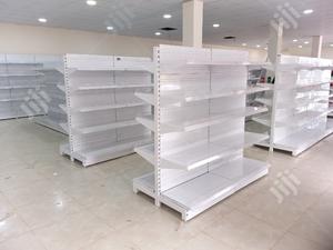 Double Sided Supermarket Shelf