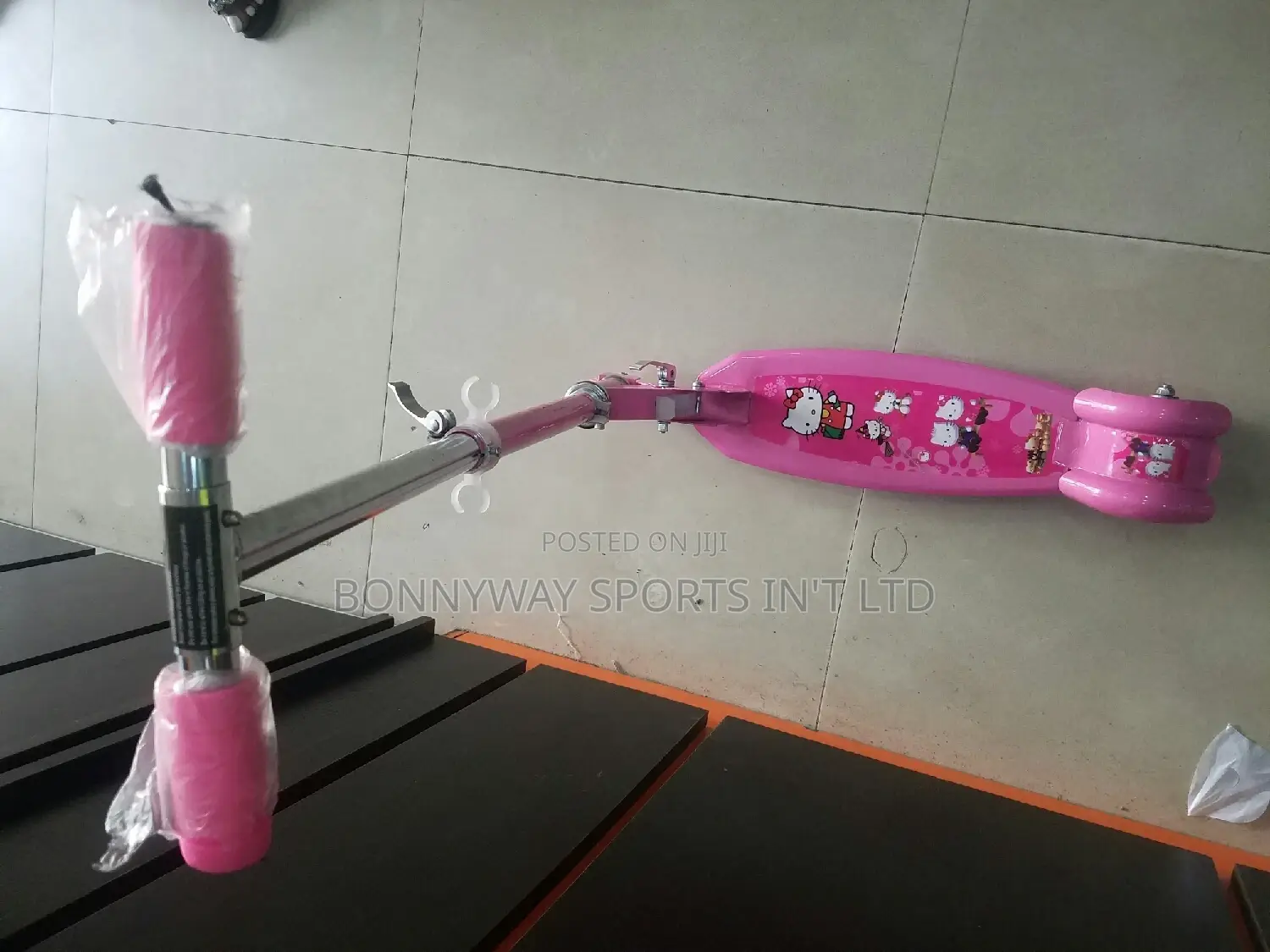 Children Riding Scooter