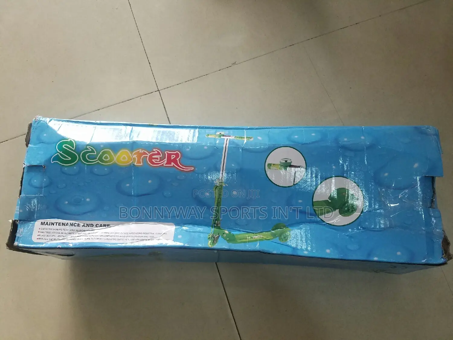 Children Riding Scooter