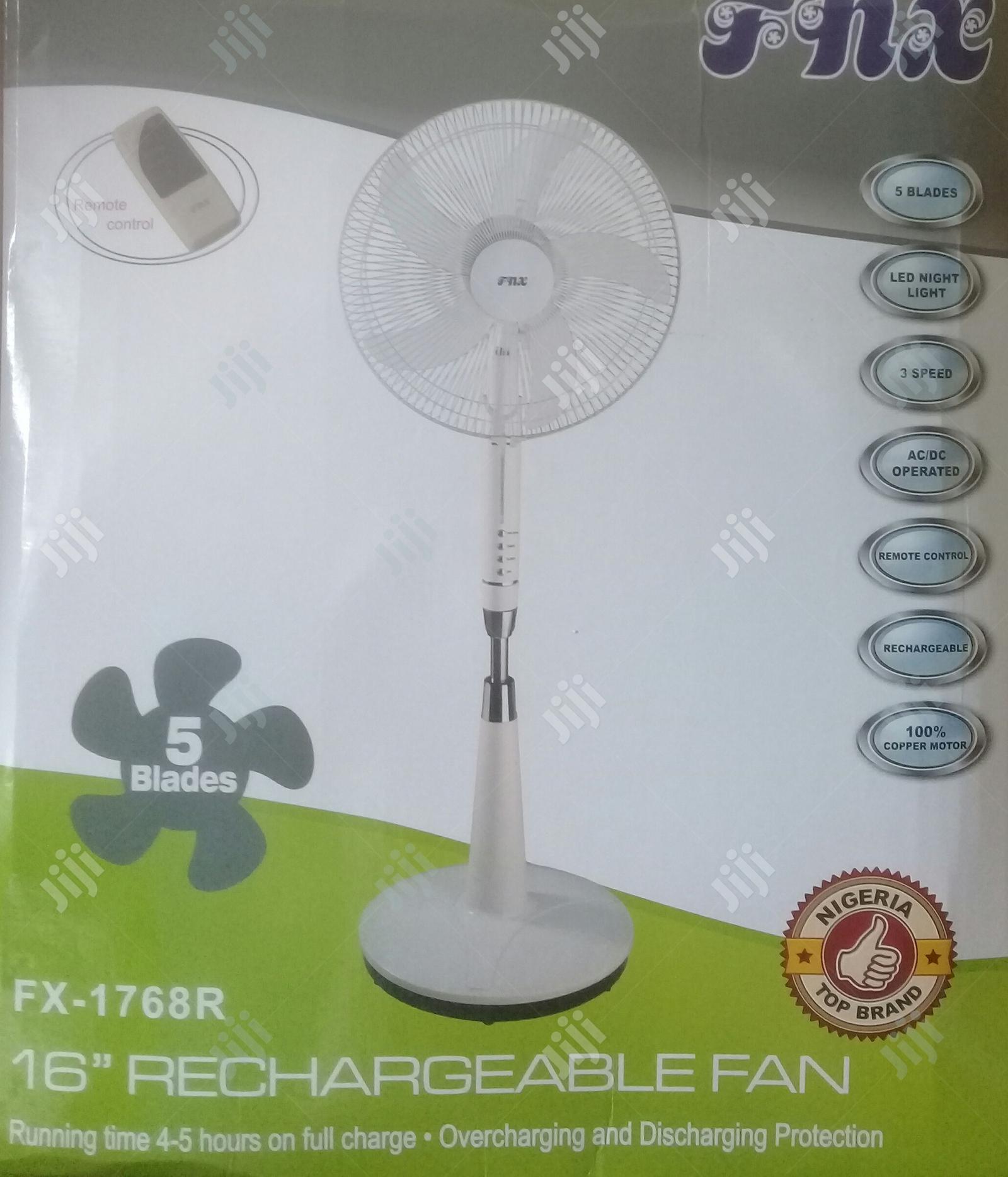 Rechargeable DC Standing Fan