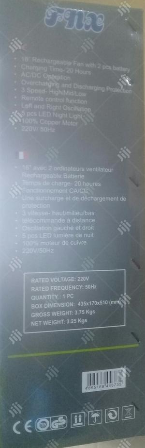 Rechargeable DC Standing Fan