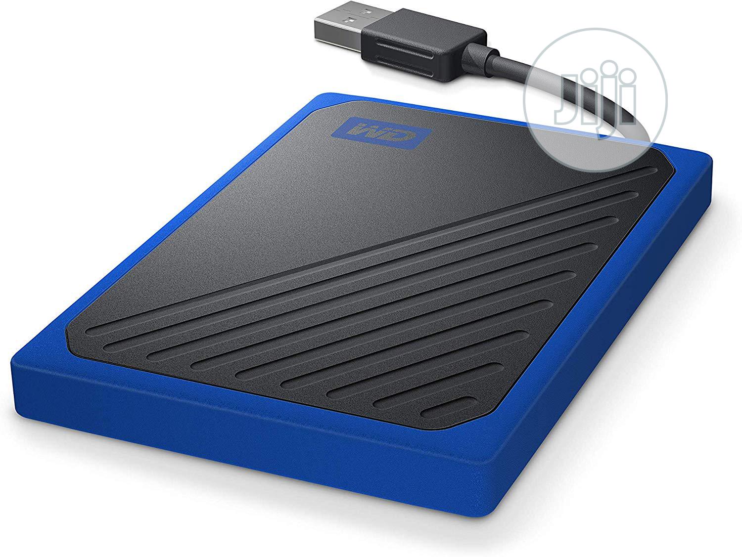 WD 1TB My Passport Go Cobalt SSD Portable External Storage