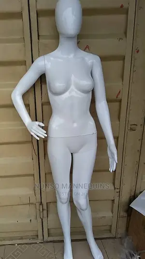 Clothes Fashion White Female Fibre Display Mannequins