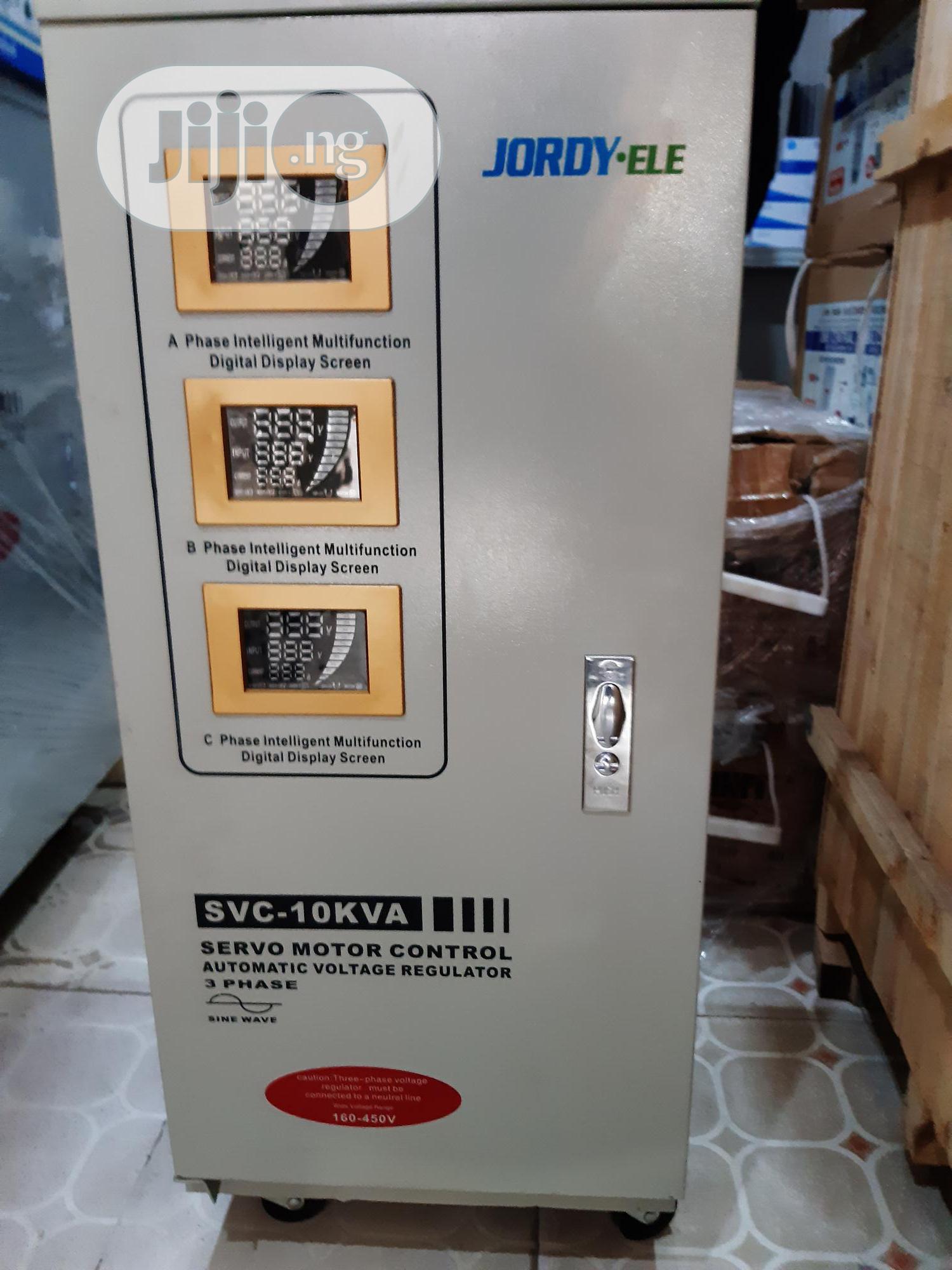 10kva 3phase Servo Central Stabilizer