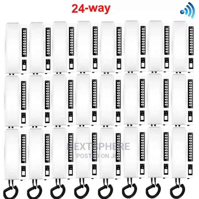 Wireless Intercom Installation- 24 Units