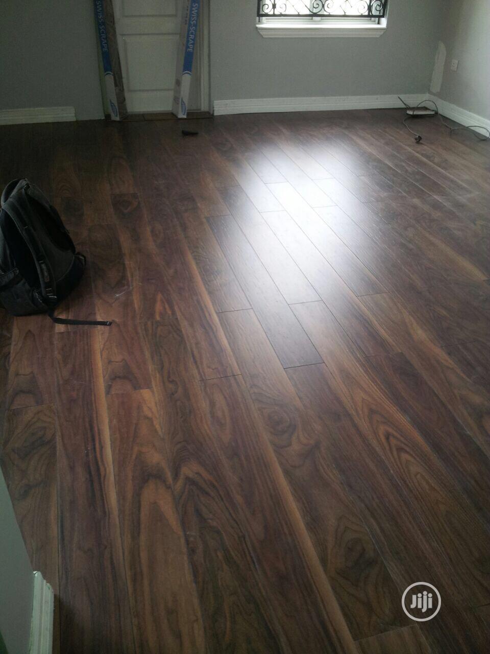 Laminated Wooden Floor Installation