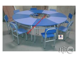 Kindergarten Tables and Chairs for 8 Pupils