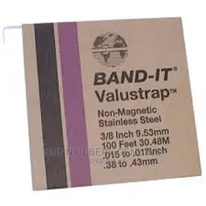 BAND-IT Stainless Steel Valustrap 15.8mm X 30M, Non- Magn