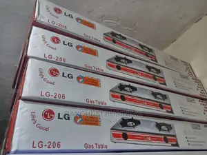 LG Stailess Gas Cooker 2gas Burner