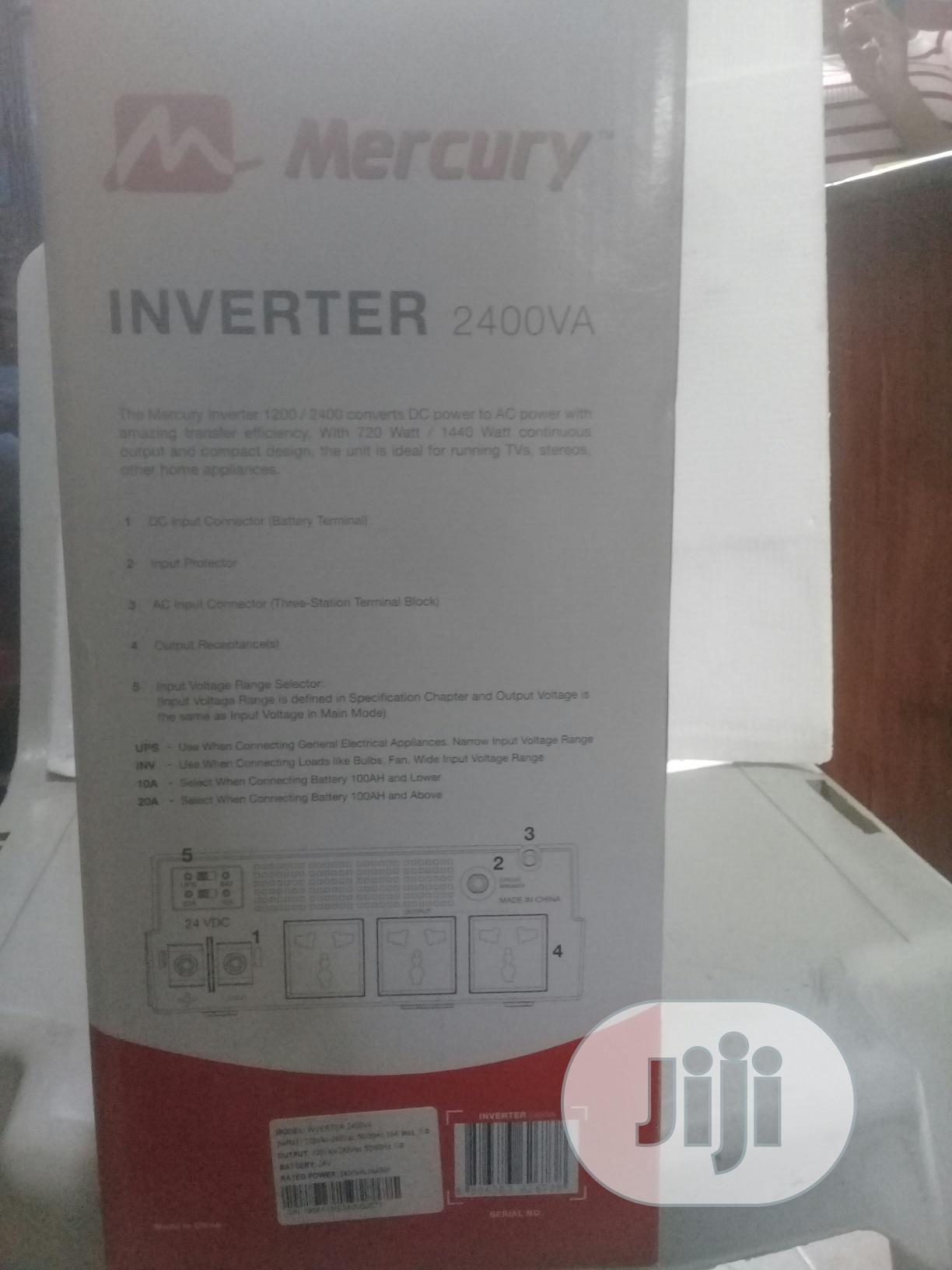 2.4kva Mercury Inverter