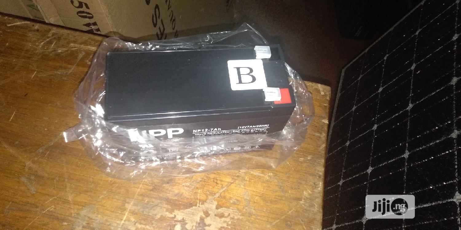 NPP Battery 12v7ah