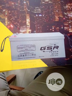 GSR Deep Cycle Battery AGM 12v220ah