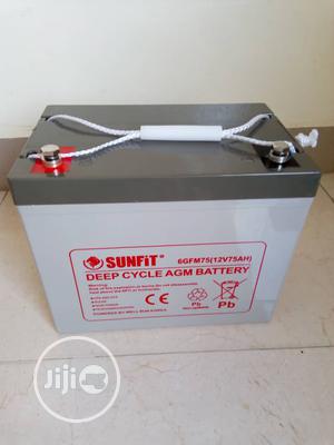 Sunfit Deep Cycle Battery 12v75ah