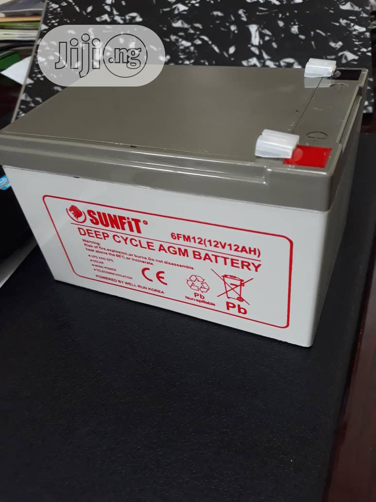 Sunfit Battery 12v12ah