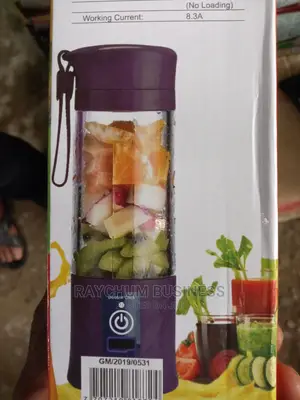 Rechargeable Juicer, Enjoy Fresh Juice